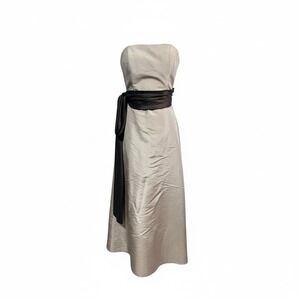 Bill Levkoff | Dresses | Gold Sequin Gown With Halter Neck | Poshmark